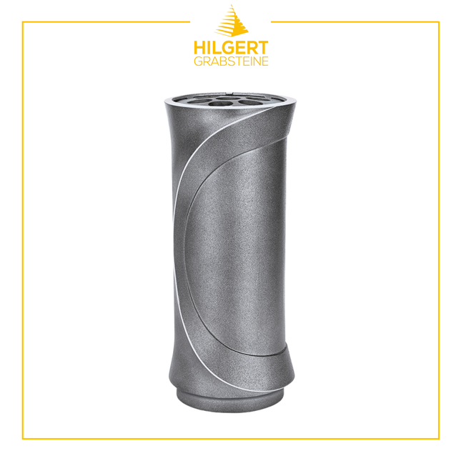 VA-ST-53305-alu | Grabvase | Hilgert Grabsteine
