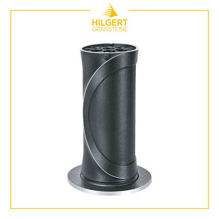 VA-ST-53323-alu-dg | Grabvase | Hilgert Grabsteine