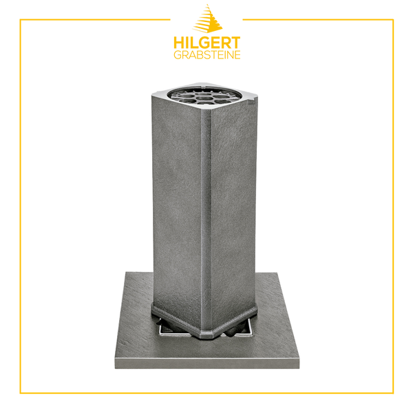 VA-ST-53333-alu | Grabvase | Hilgert Grabsteine