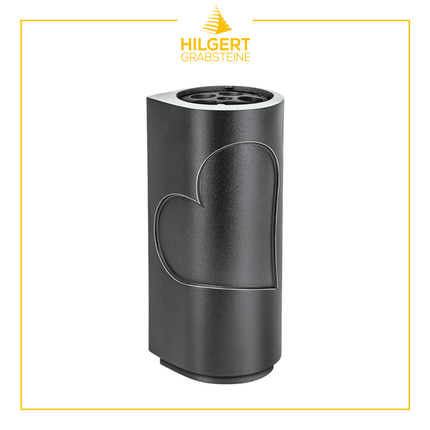 VA-ST-53354-alu-dg | Grabvase | Hilgert Grabsteine