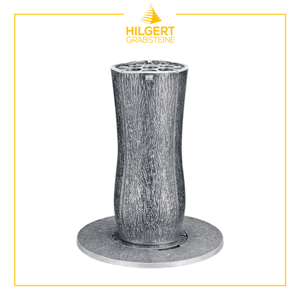VA-ST-55120-alu | Grabvase | Hilgert Grabsteine