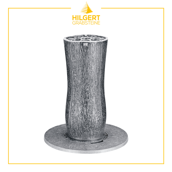 VA-ST-55120-alu | Grabvase | Hilgert Grabsteine