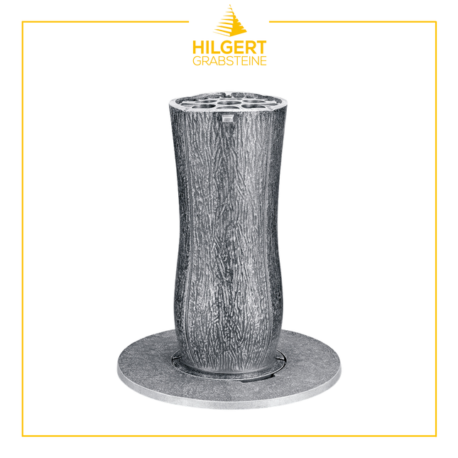 VA-ST-55120-alu | Grabvase | Hilgert Grabsteine
