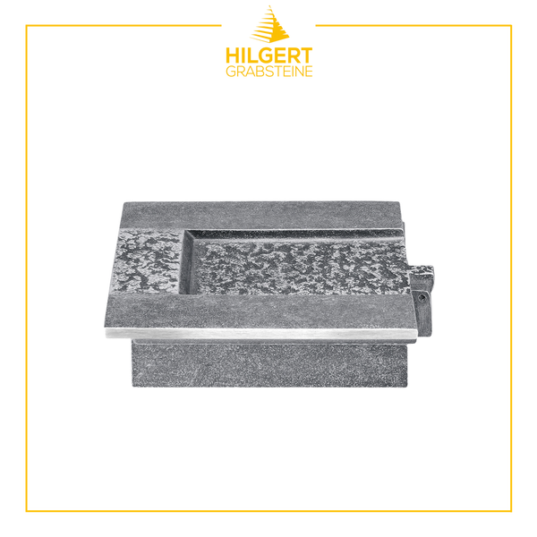 VR-ST-53213-alu | Grabvase | Hilgert Grabsteine