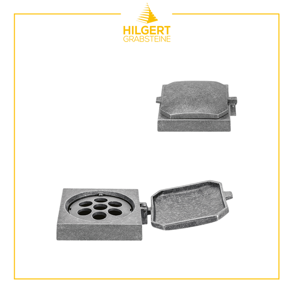 VR-ST-53219-alu | Grabvase | Hilgert Grabsteine