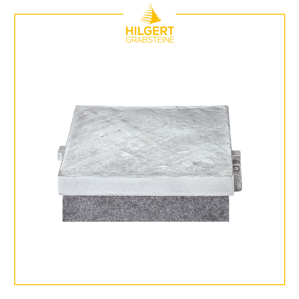 VR-ST-53257-alu-geb | Grabvase | Hilgert Grabsteine