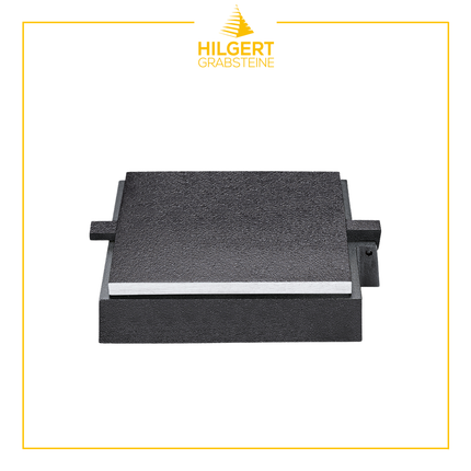 VR-ST-53263-alu-dg | Grabvase | Hilgert Grabsteine