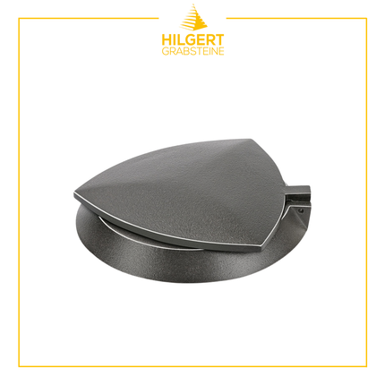 VR-ST-53302-alu-dg | Grabvase | Hilgert Grabsteine