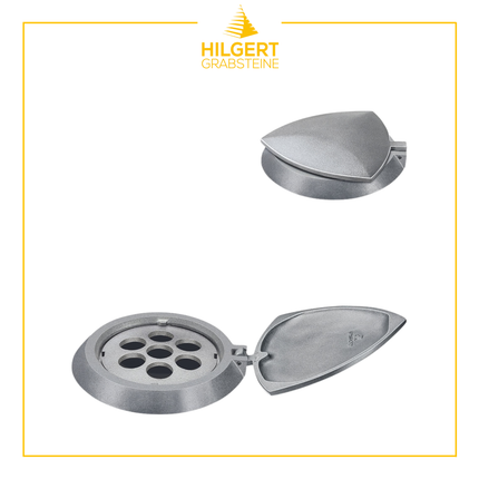 VR-ST-53302-alu | Grabvase | Hilgert Grabsteine