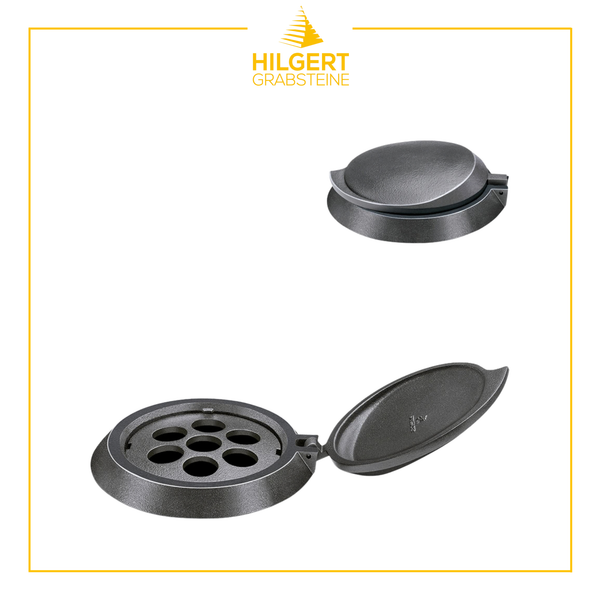 VR-ST-53312-alu-dg | Grabvase | Hilgert Grabsteine