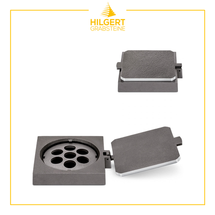 VR-ST-53318-alu | Grabvase | Hilgert Grabsteine