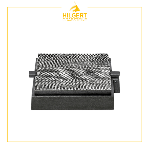 VR-ST-53358-alu-dg | Grabvase | Hilgert Grabsteine
