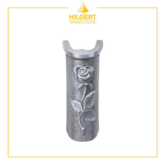WV-ST-53024-alu | Grabvase | Hilgert Grabsteine