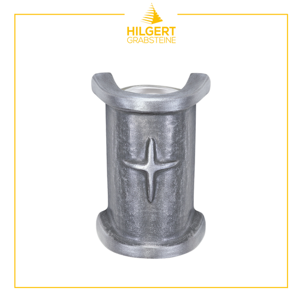 WV-ST-53030-alu | Grabvase | Hilgert Grabsteine