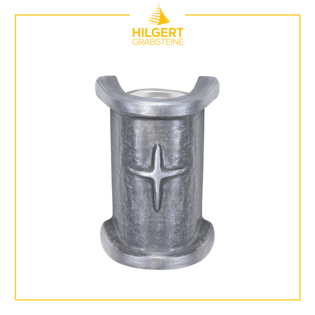 WV-ST-53030-alu | Grabvase | Hilgert Grabsteine