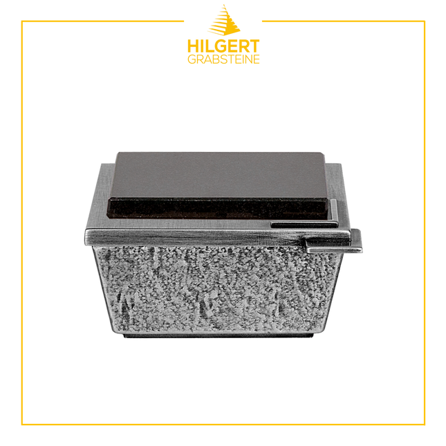 WW-PL-59800-alu-black | Weihwasserschale | Hilgert Grabsteine